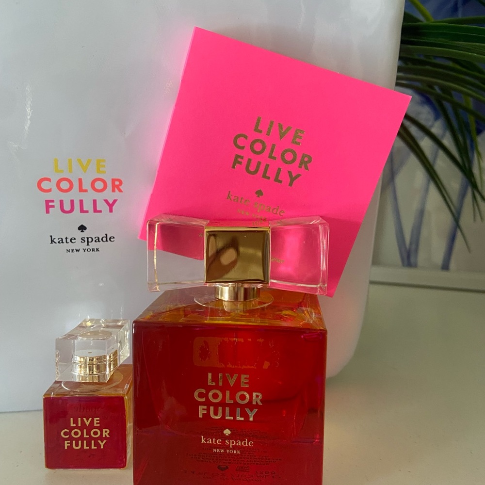 COPY - ‼️3/4 oz Kate Spade eau de parfume “Live Color Fully “ ‼️